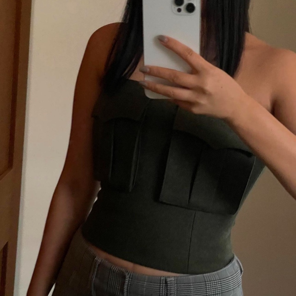 Rare Prada 2006 Military Corset